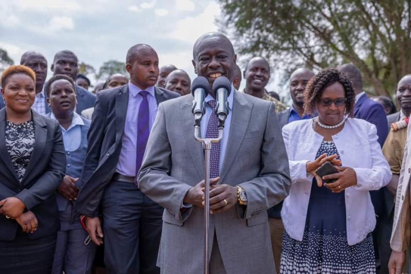 File image of Deputy President Rigathi Gachagua.
